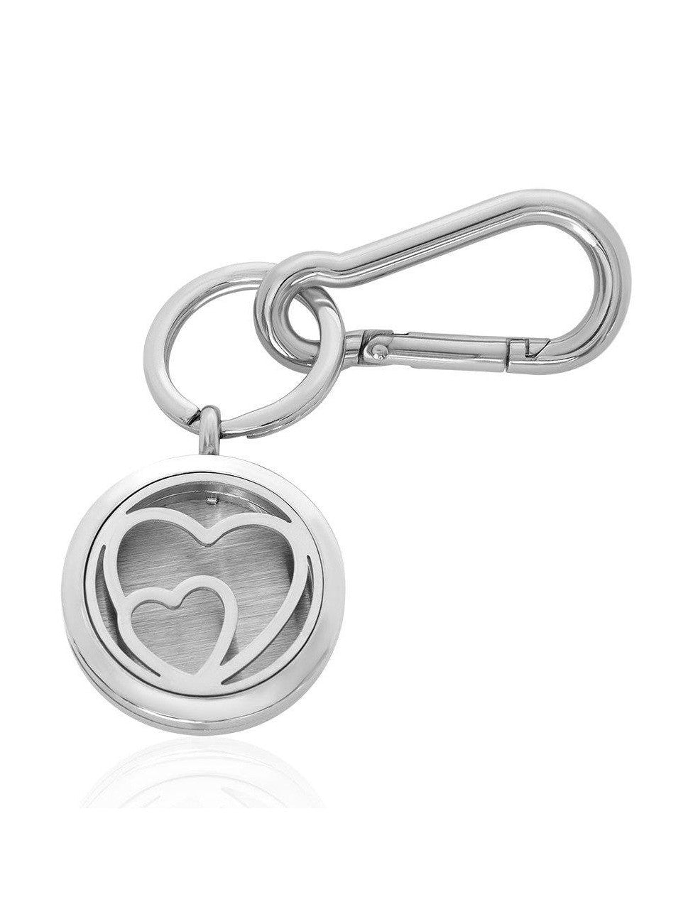 Heart Locket Diffuser Key Chain - Courbe et Compagnie