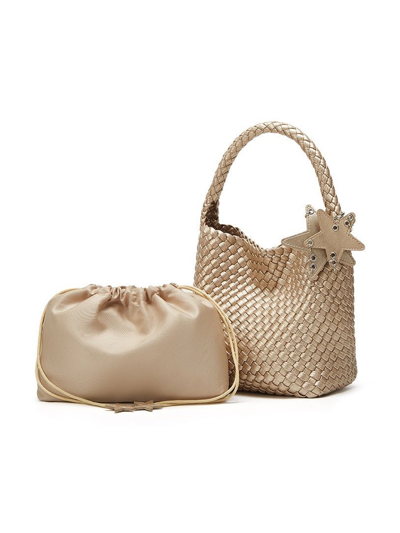 High-end Large-capacity Hand-woven Bag - Courbe et Compagnie