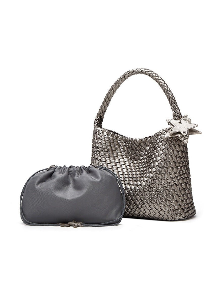 High-end Large-capacity Hand-woven Bag - Courbe et Compagnie