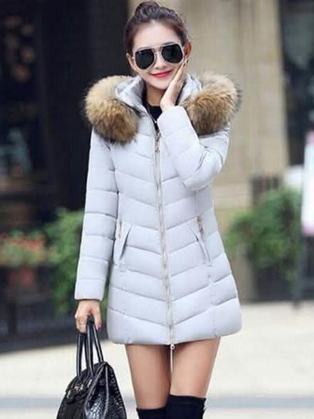 High Quality Winter Down Jacket Women Long Coat Warm Clothes - Courbe et Compagnie