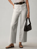 High-Waist Slimming Suit Pants - Courbe et Compagnie