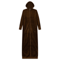 Hoodie Cotton Velour Robe - Courbe et Compagnie