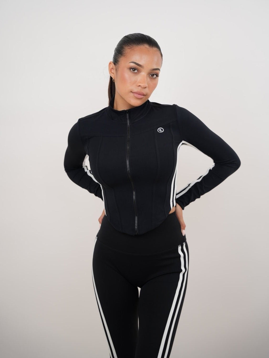 I Am Motivated Black Jacket - Courbe et Compagnie