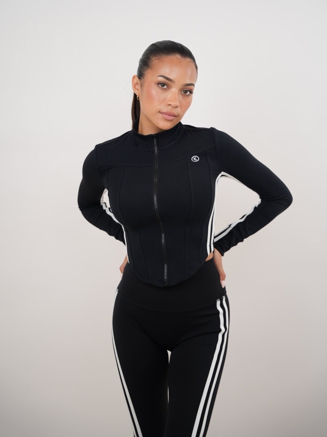 I Am Motivated Black Jacket - Courbe et Compagnie