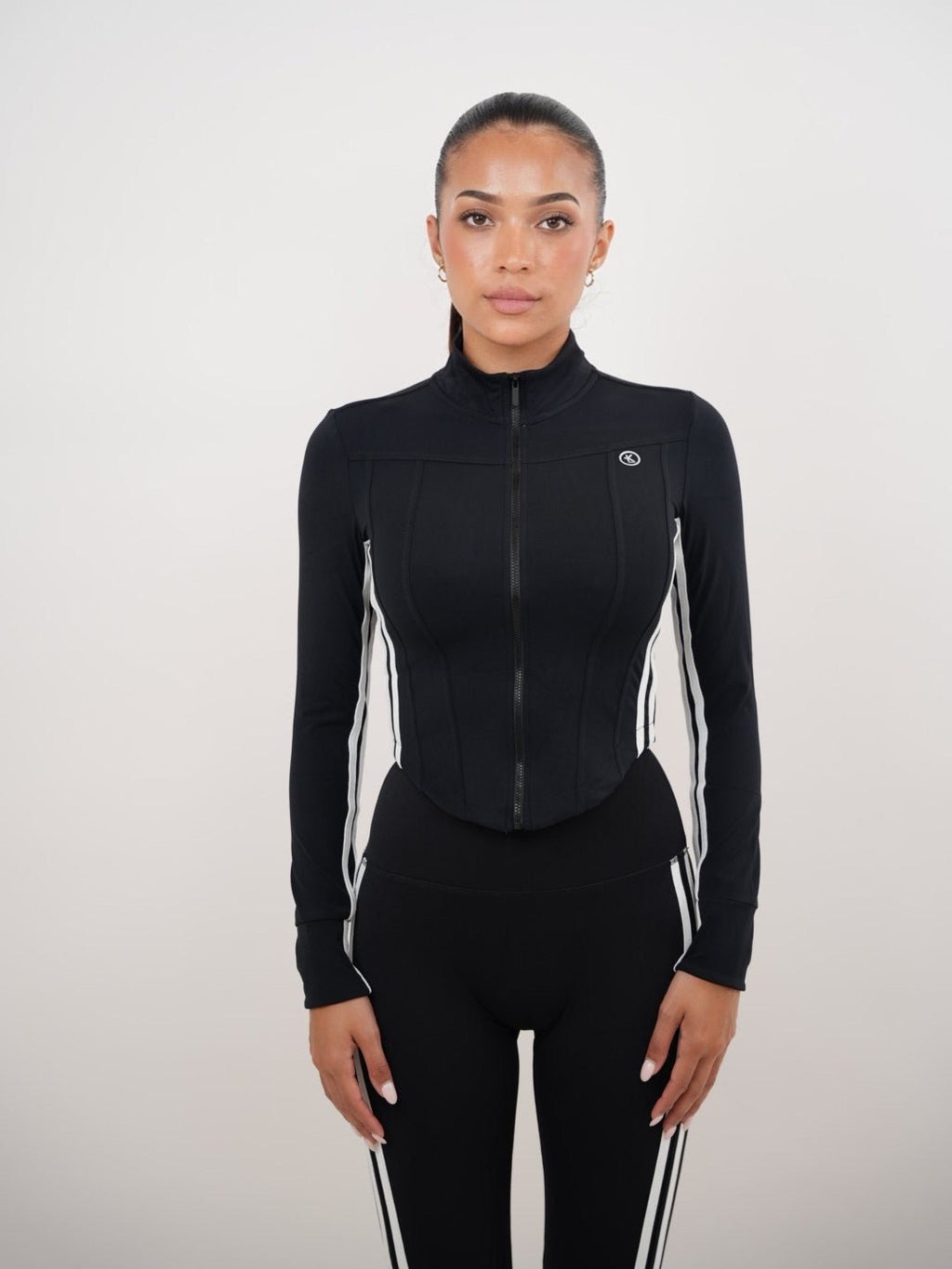 I Am Motivated Black Jacket - Courbe et Compagnie