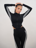 I Am Motivated Black Jacket - Courbe et Compagnie