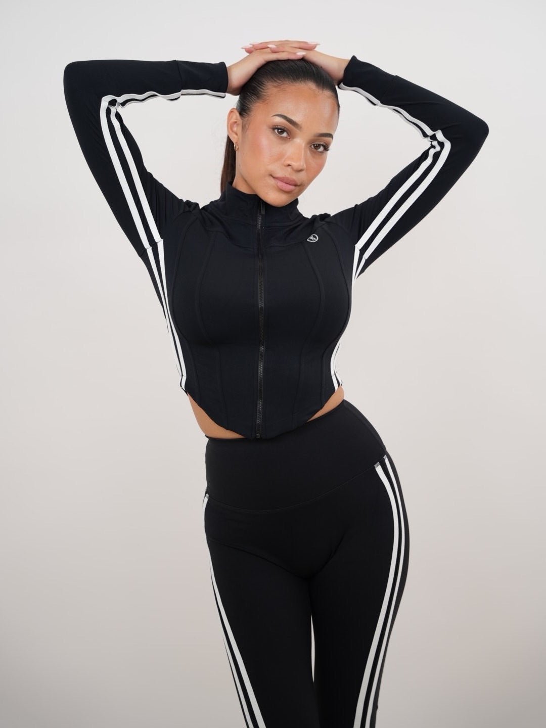I Am Motivated Black Jacket - Courbe et Compagnie