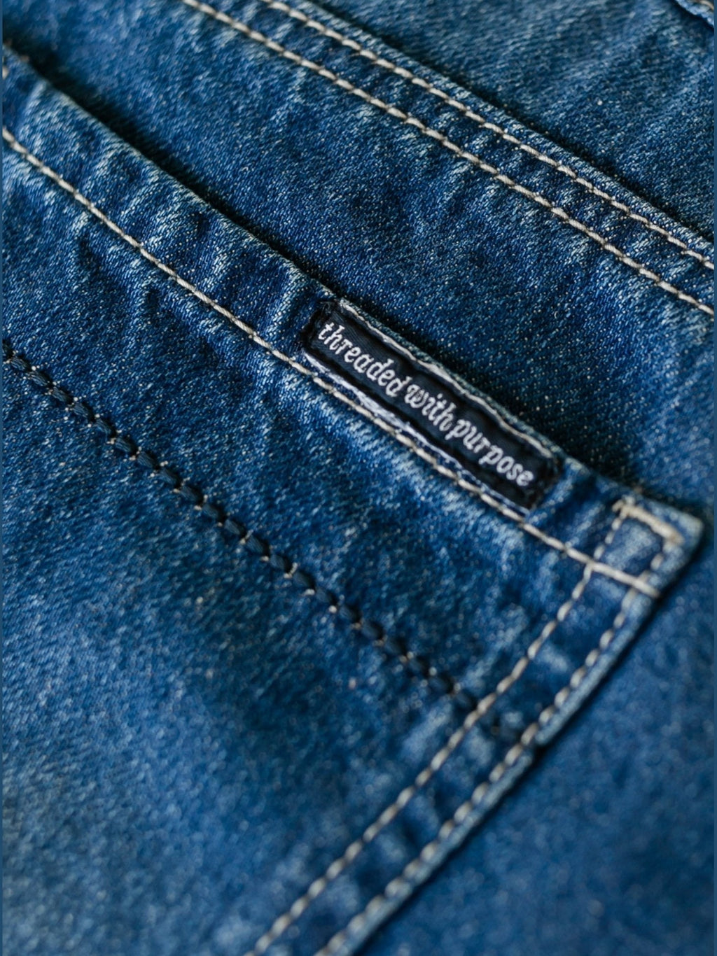 Jennifer A-Line Long Denim Skirt - Courbe et Compagnie