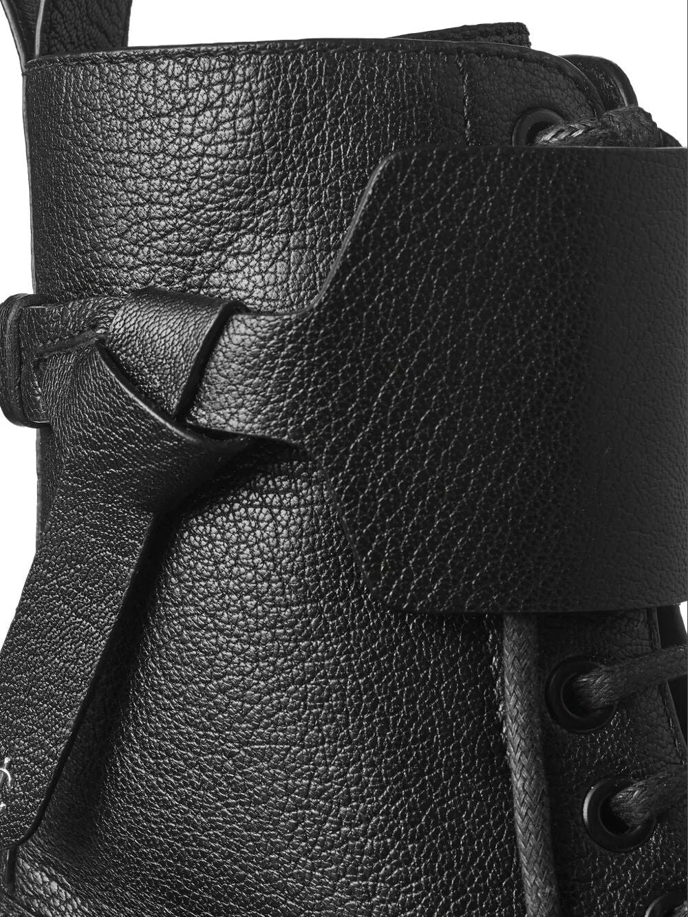 Jimmy Choo Women Rosabel Leather Lace-Up Combat Boots - Courbe et Compagnie