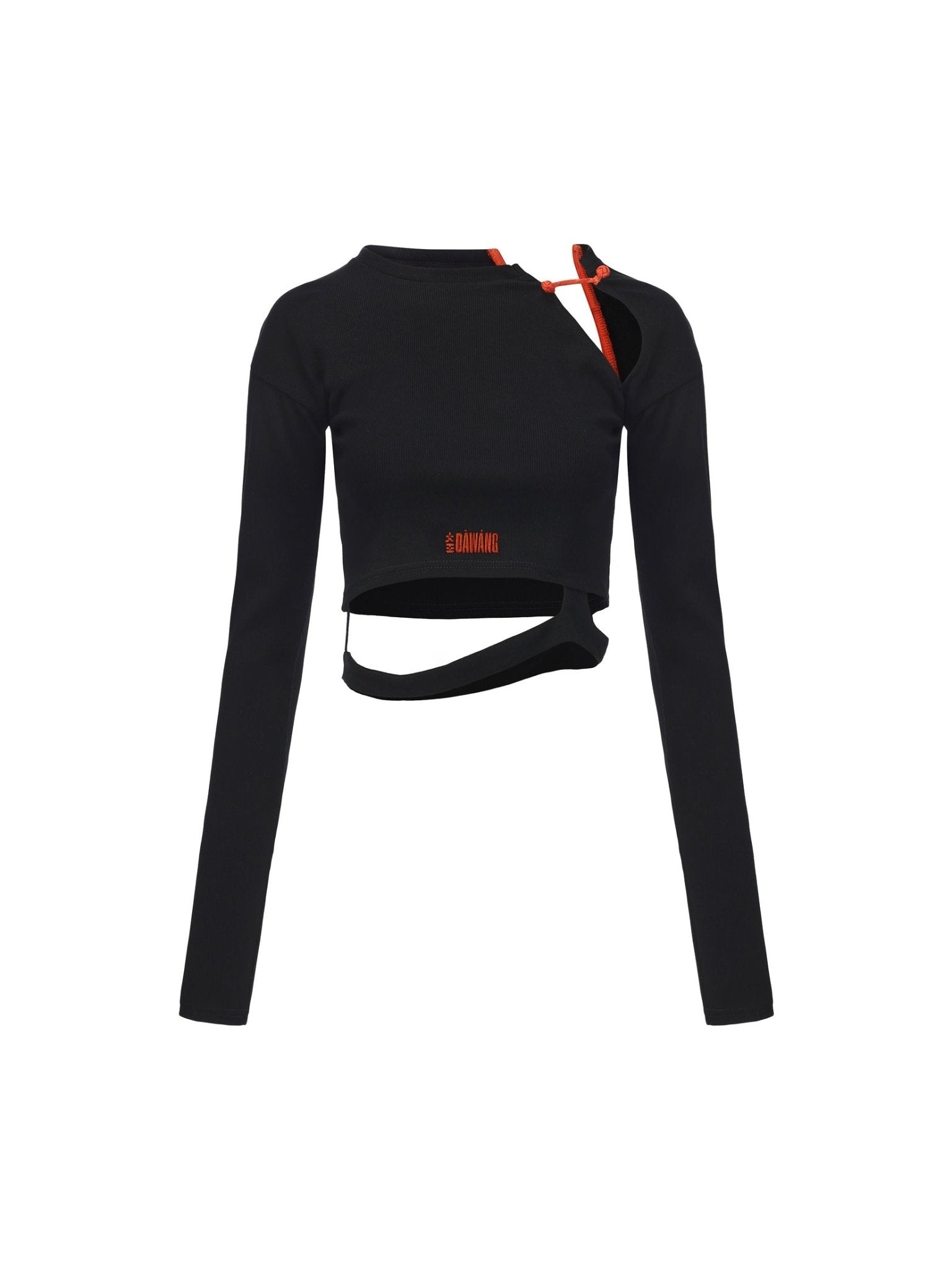 Ju Cutout Long Sleeve Knit Top - Courbe et Compagnie