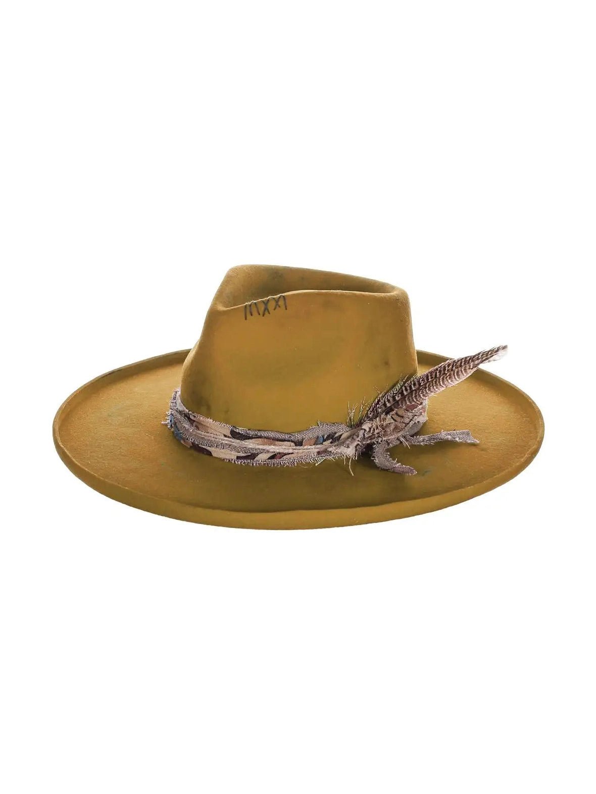 Justin Jolene - Women's Wide Brim Fedora Hat - Courbe et Compagnie