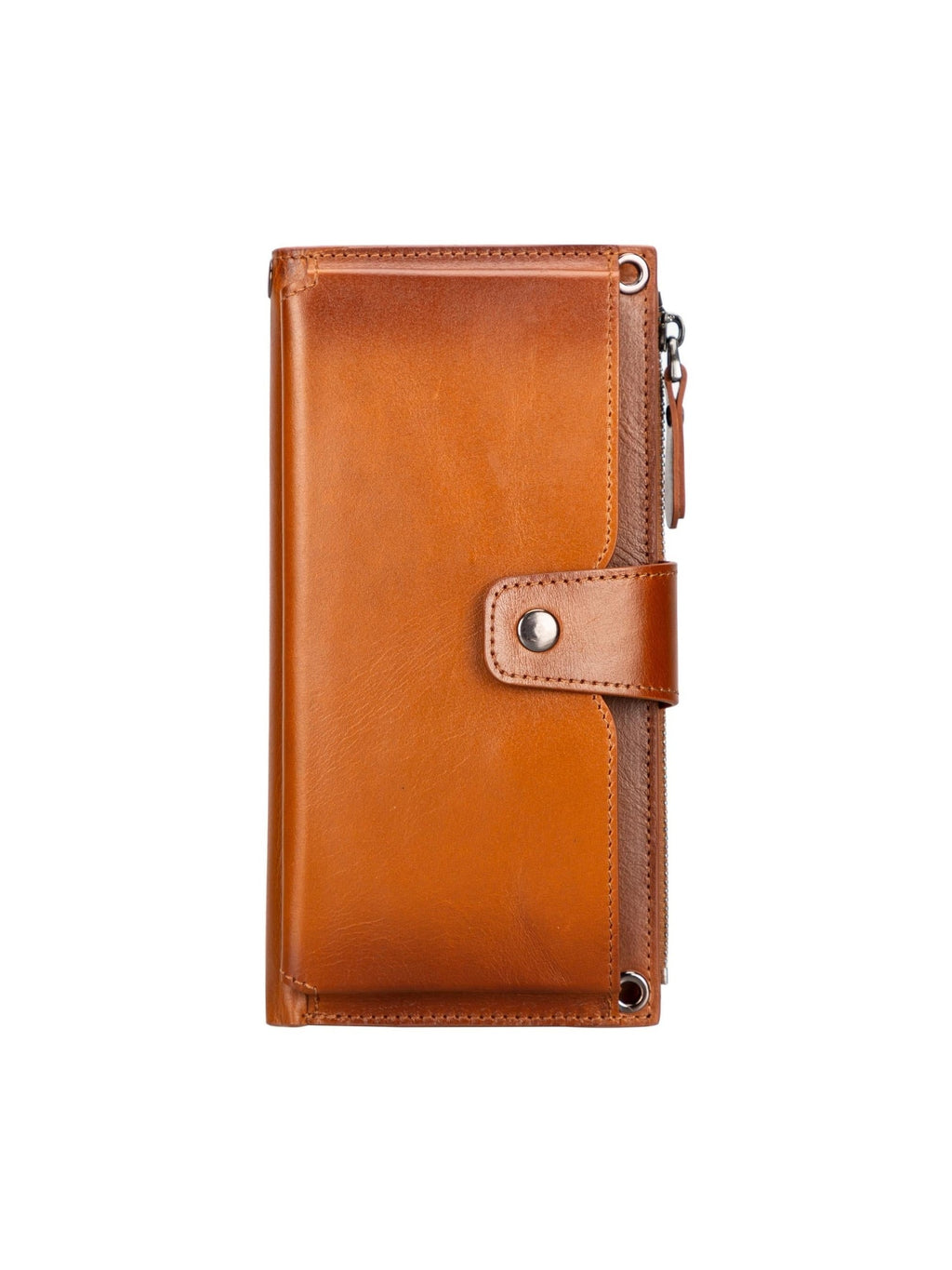 Kaycee Leather Women's Cell Phone Wallet with Strap - Courbe et Compagnie