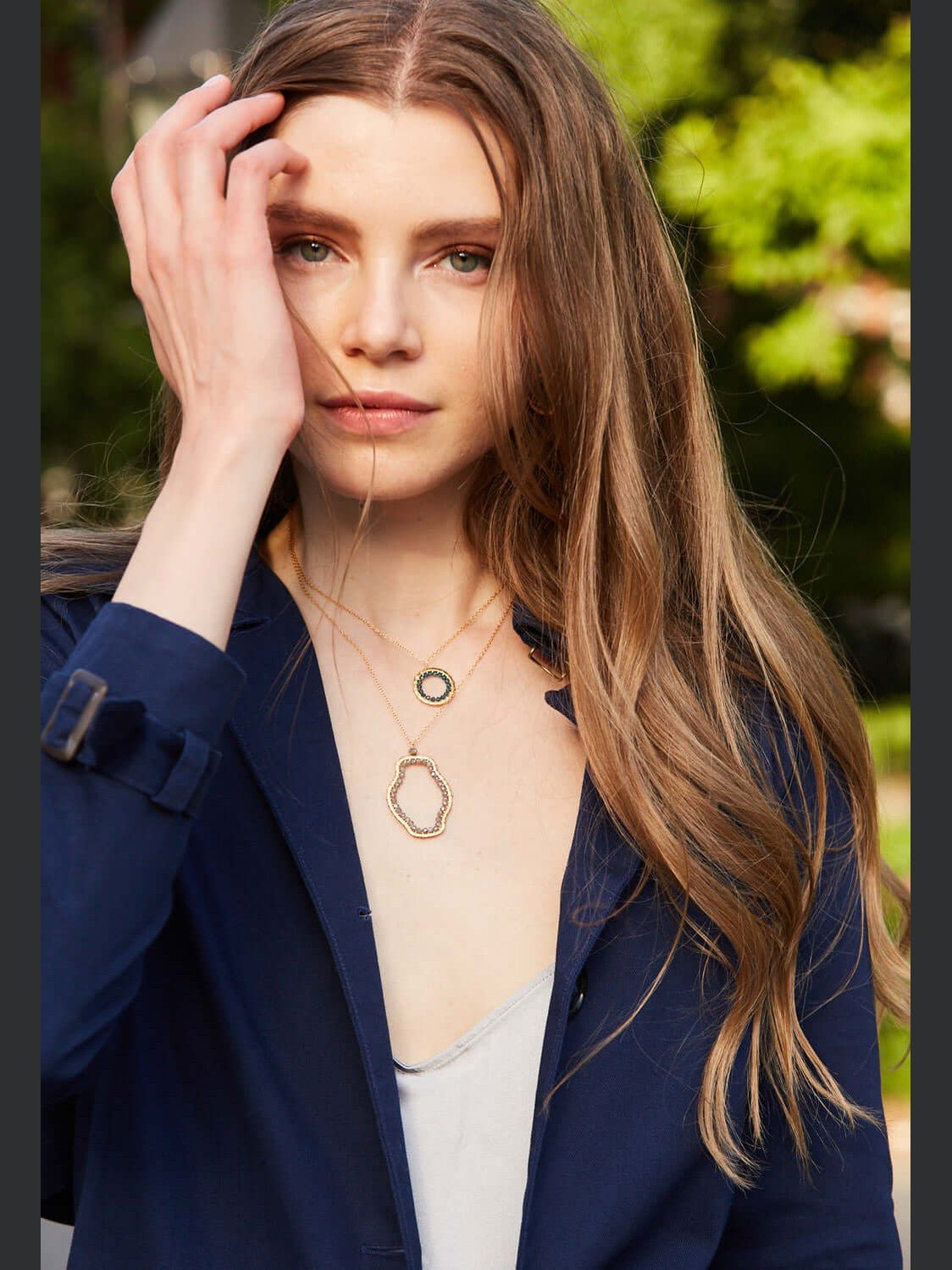 Labradorite Freestyle Jewelry Set - Courbe et Compagnie