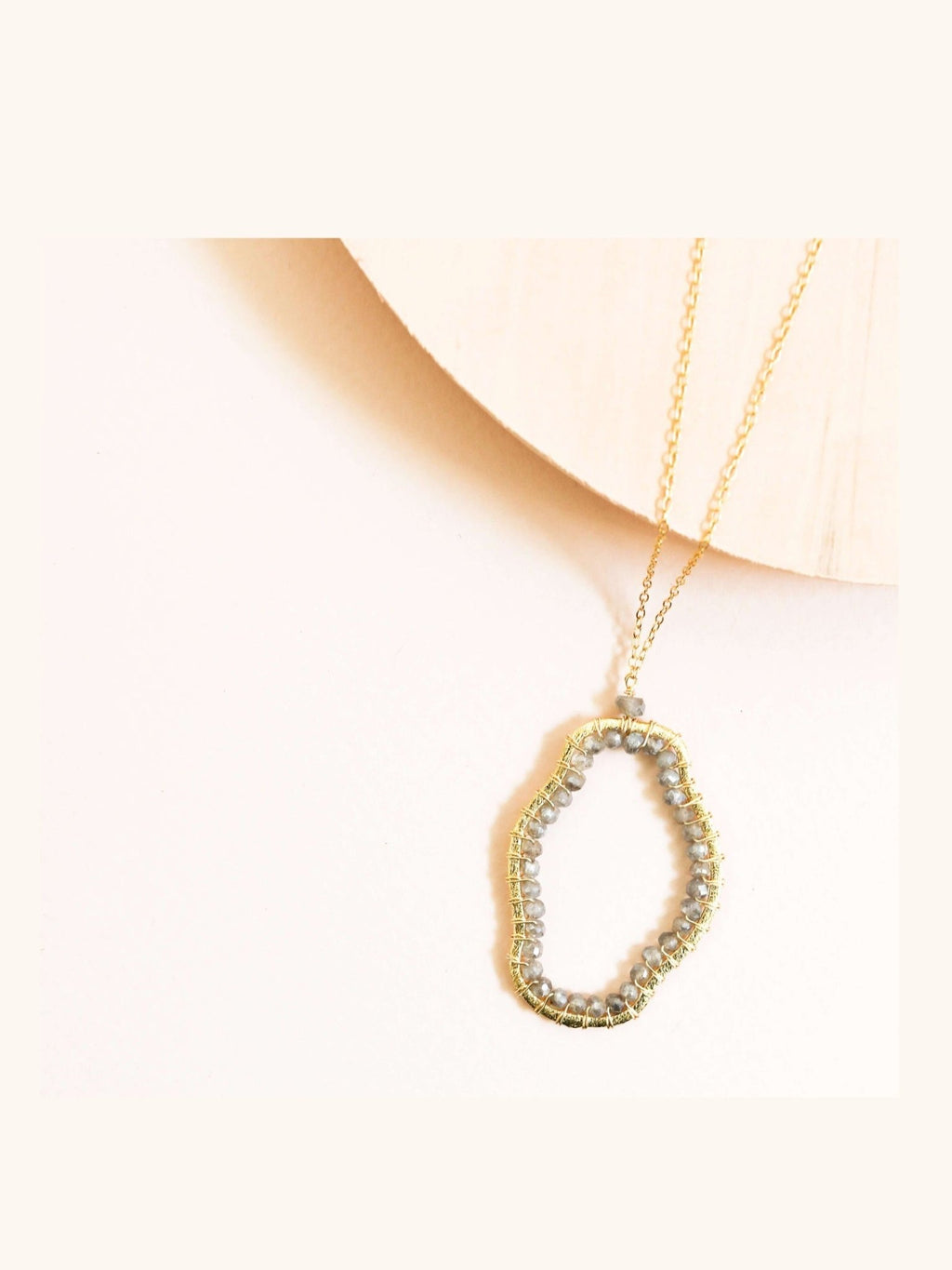 Labradorite Freestyle Jewelry Set - Courbe et Compagnie