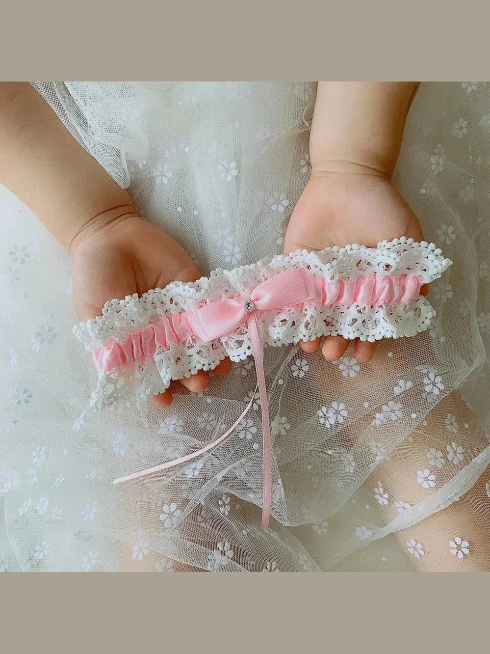 Lace Bridal Wedding Garter Set - Courbe et Compagnie