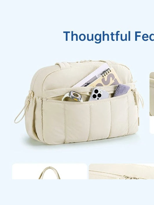 Large Capacity Carry-On Travel Duffel Bag for Women, with Shoulder Strap, Ideal for Weekend Overnight Trips and Sport Gym Use - Courbe et Compagnie