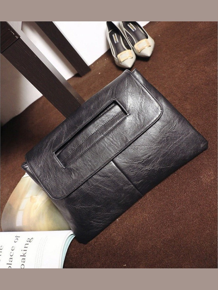 Large capacity clutch purse evening clutch bag envelope bag - Courbe et Compagnie