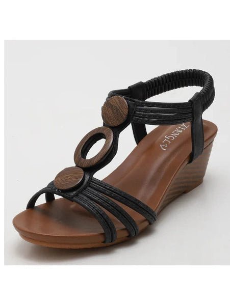 Large Retro Roman-Style Shoes - Courbe et Compagnie