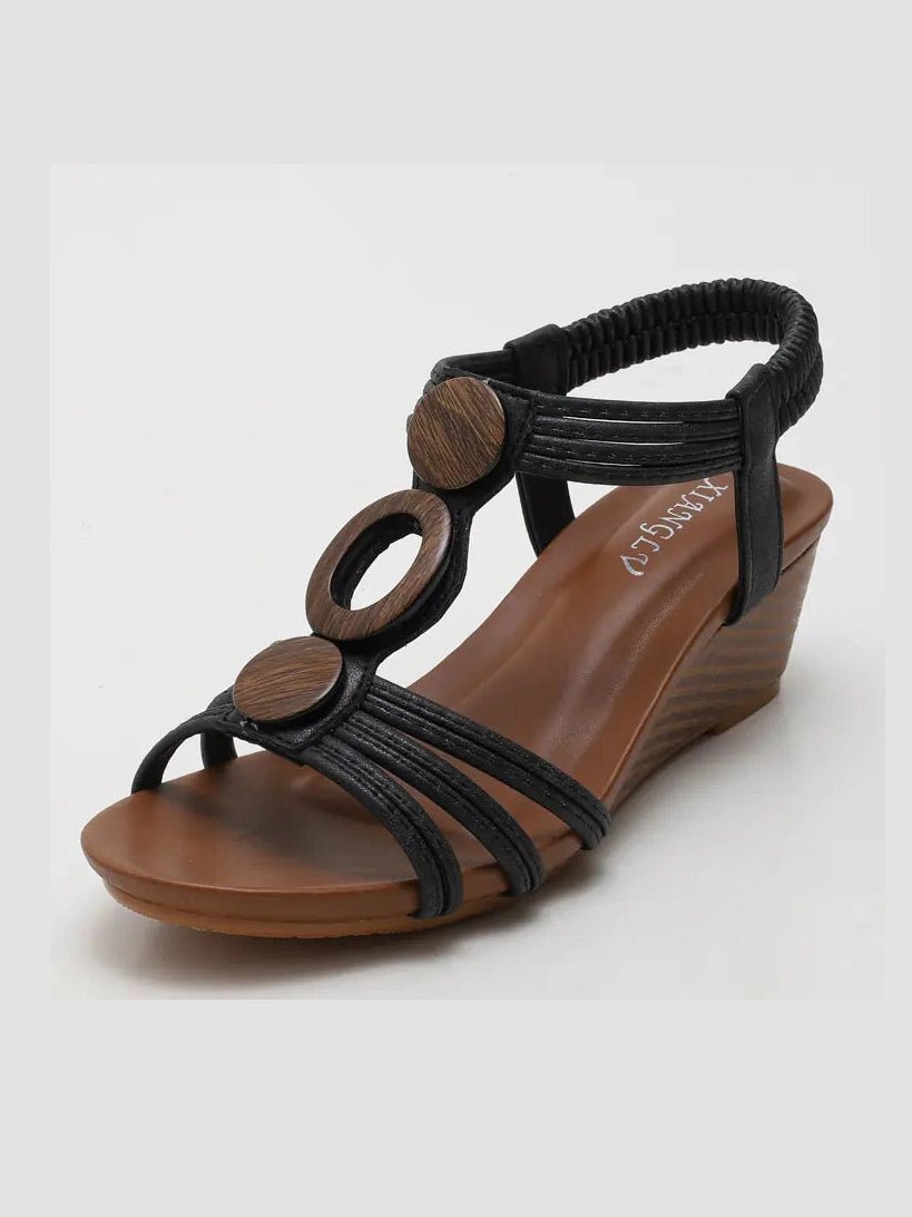 Large Retro Roman-Style Shoes - Courbe et Compagnie