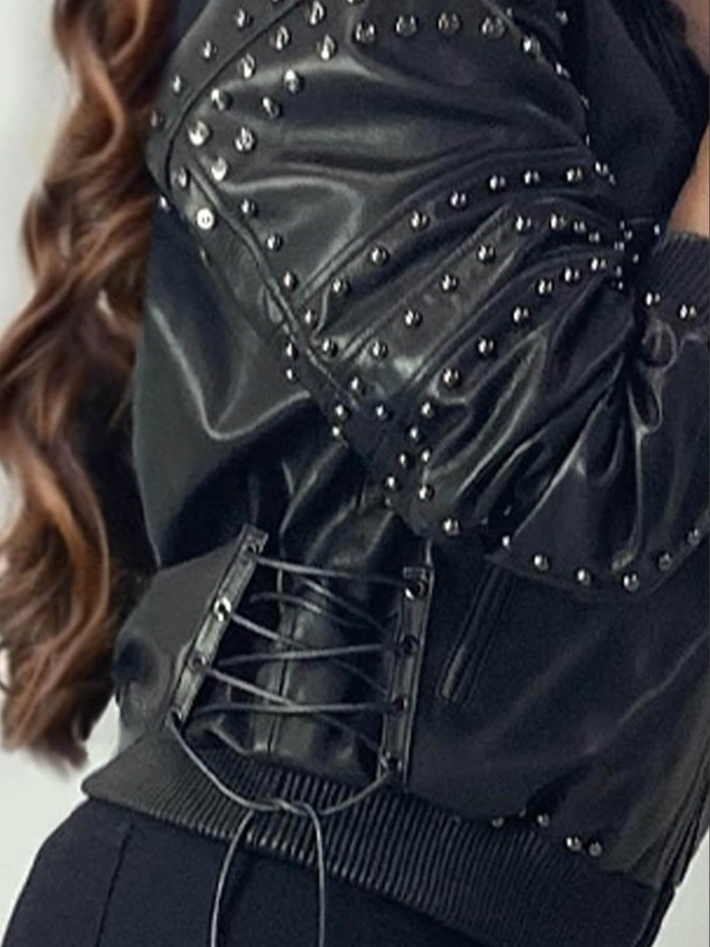 Leather Bomber Jacket - Courbe et Compagnie