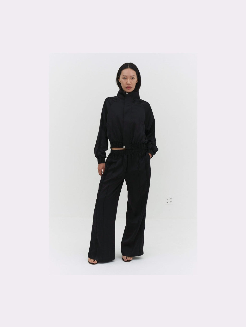 LEISEU TRACK PANTS IN BLACK - Courbe et Compagnie