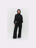 LEISEU TRACK PANTS IN BLACK - Courbe et Compagnie