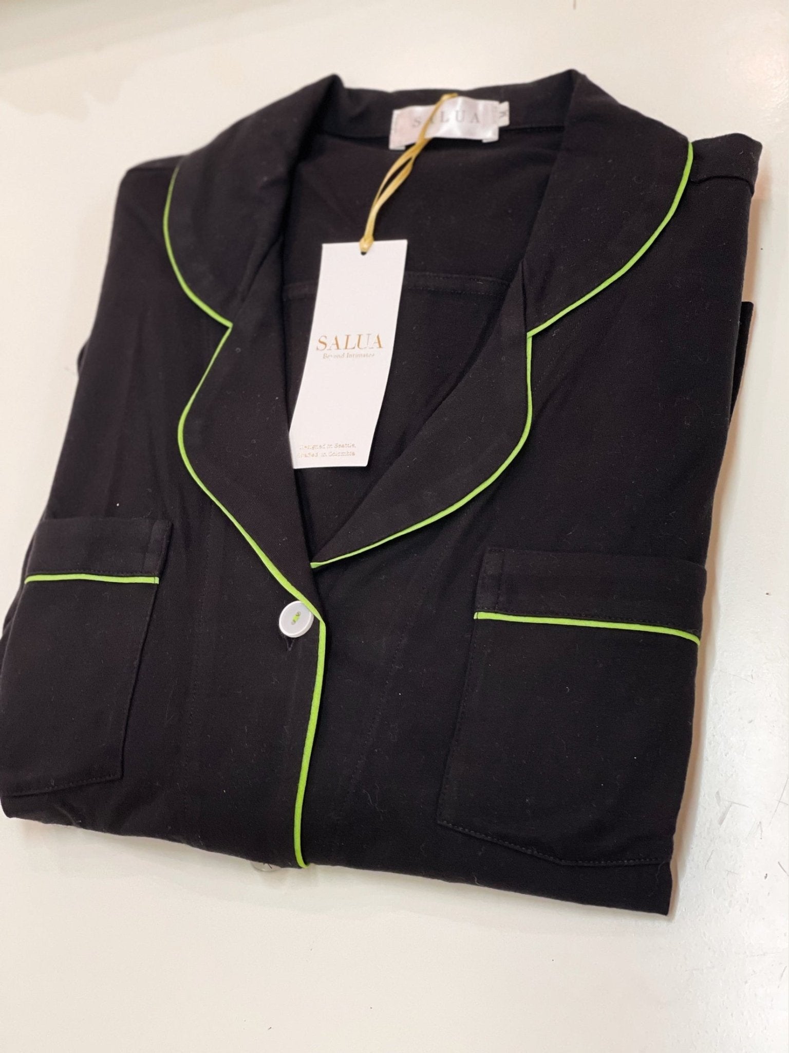 Long Luxury Sleep Shirt in Brushed Pima Cotton -Limited Colors - Courbe et Compagnie
