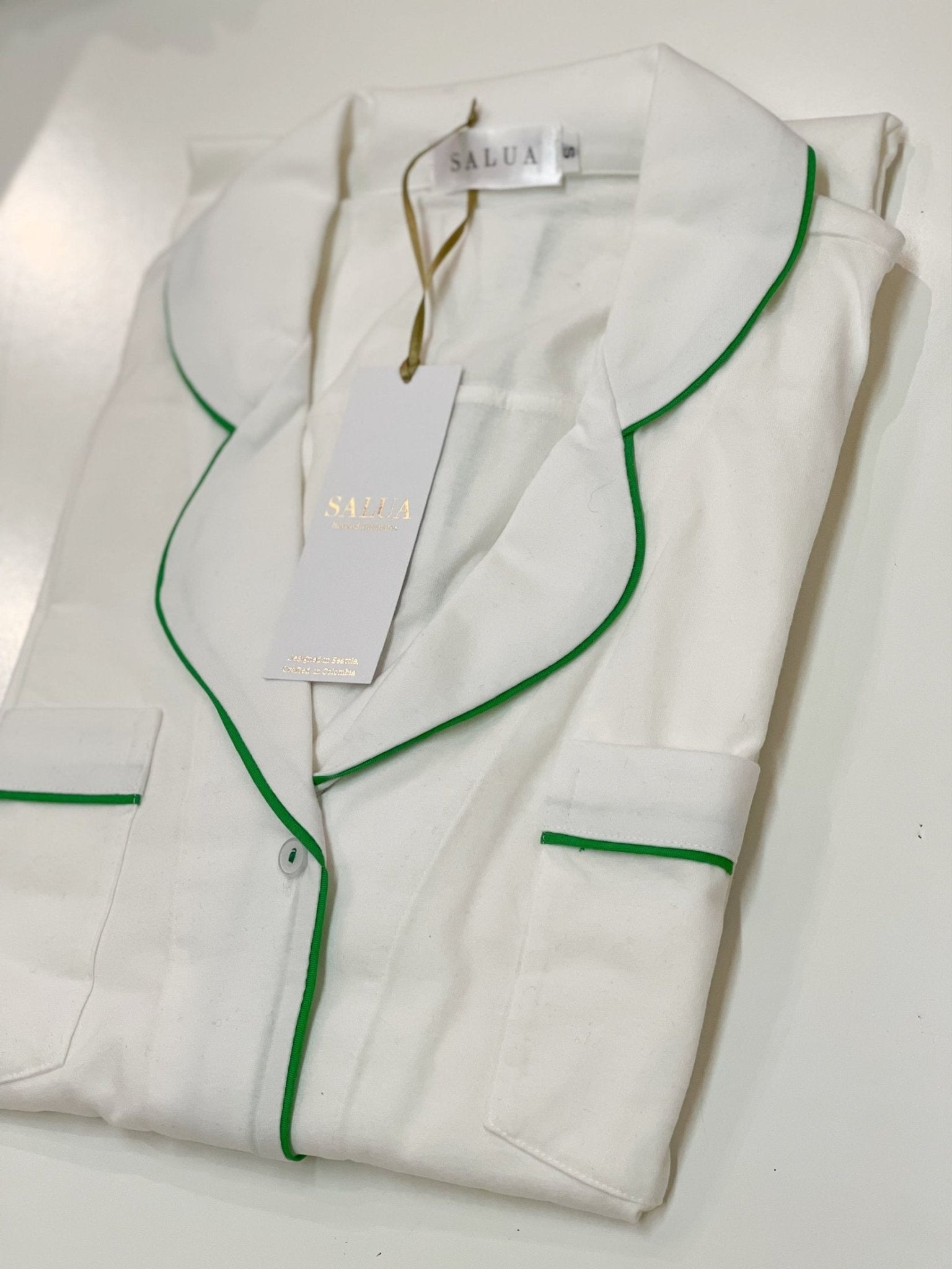 Long Luxury Sleep Shirt in Brushed Pima Cotton -Limited Colors - Courbe et Compagnie