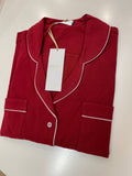 Long Luxury Sleep Shirt in Brushed Pima Cotton -Limited Colors - Courbe et Compagnie
