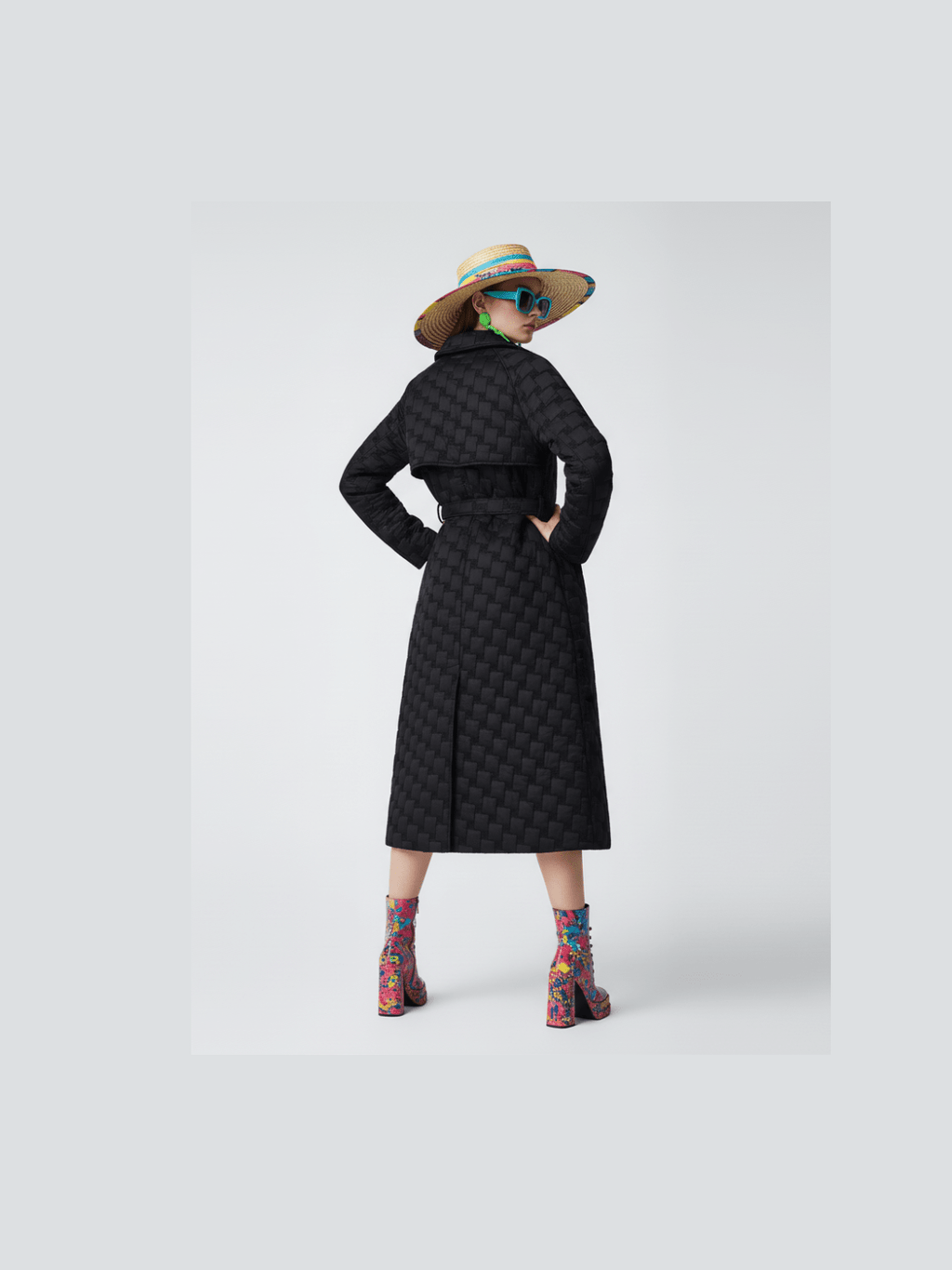 Long Quilted Puffer Coat FIFTH AVENUE BYMANYC ® New York - Courbe et Compagnie