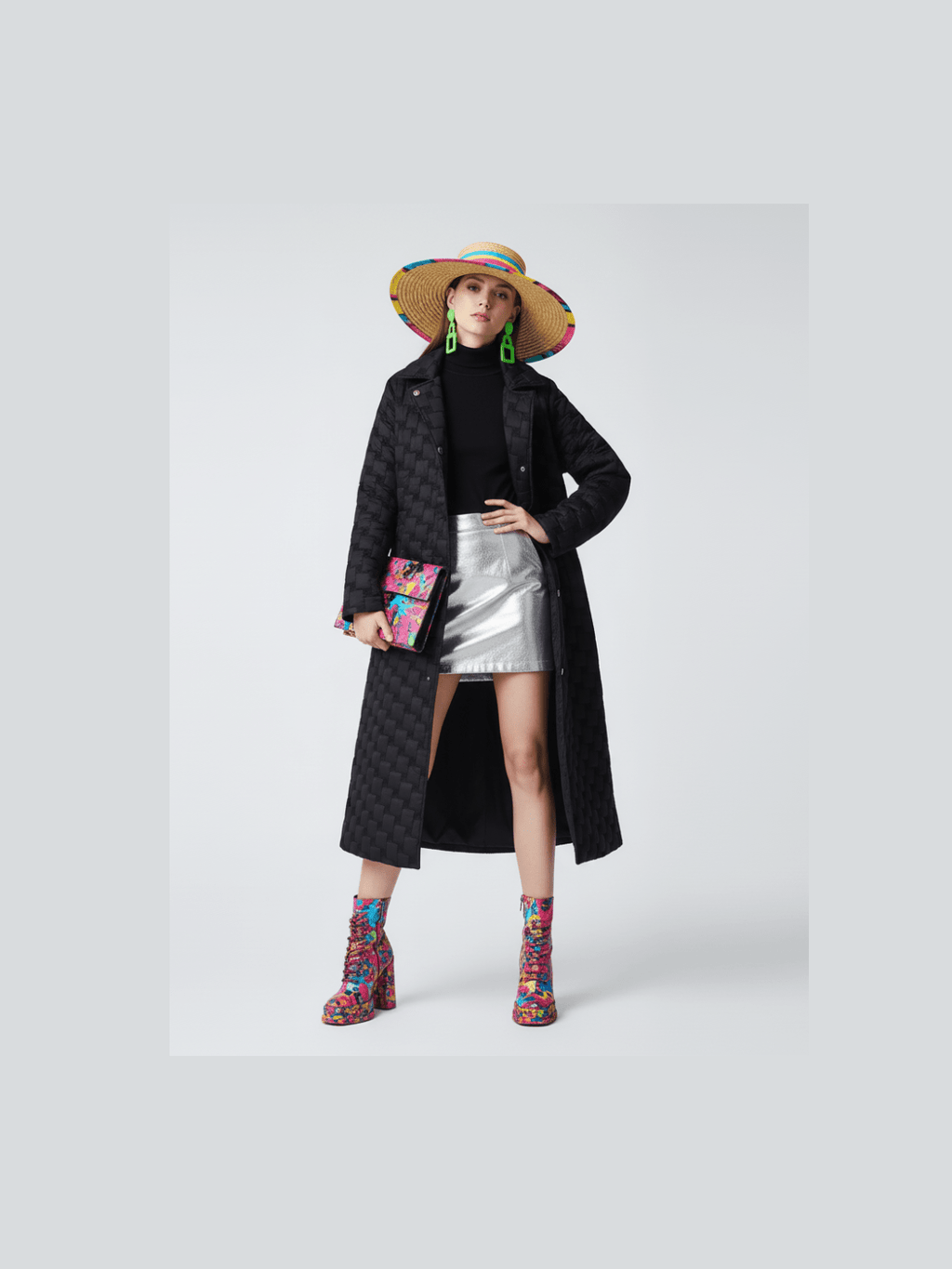 Long Quilted Puffer Coat FIFTH AVENUE BYMANYC ® New York - Courbe et Compagnie