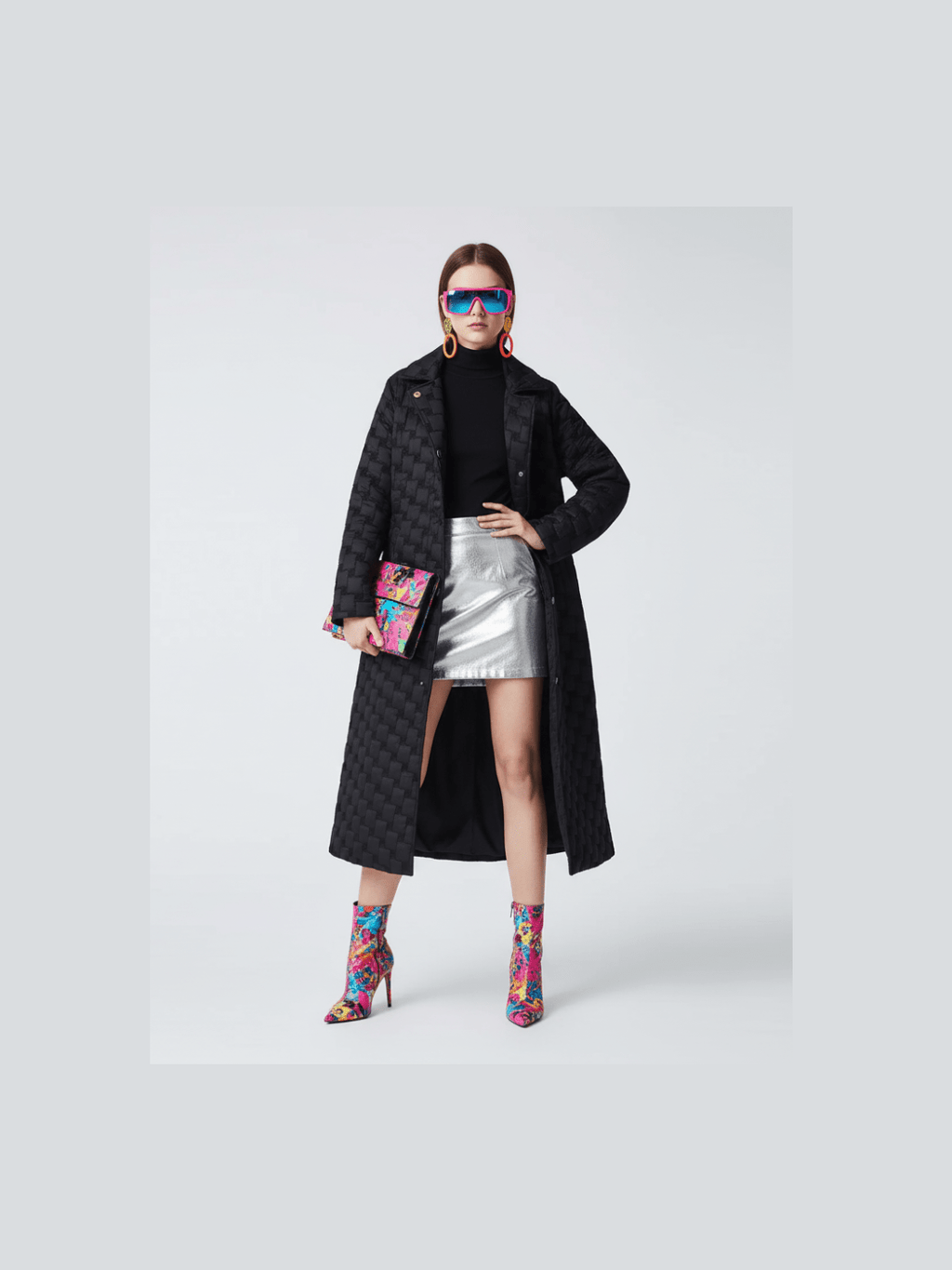 Long Quilted Puffer Coat FIFTH AVENUE BYMANYC ® New York - Courbe et Compagnie