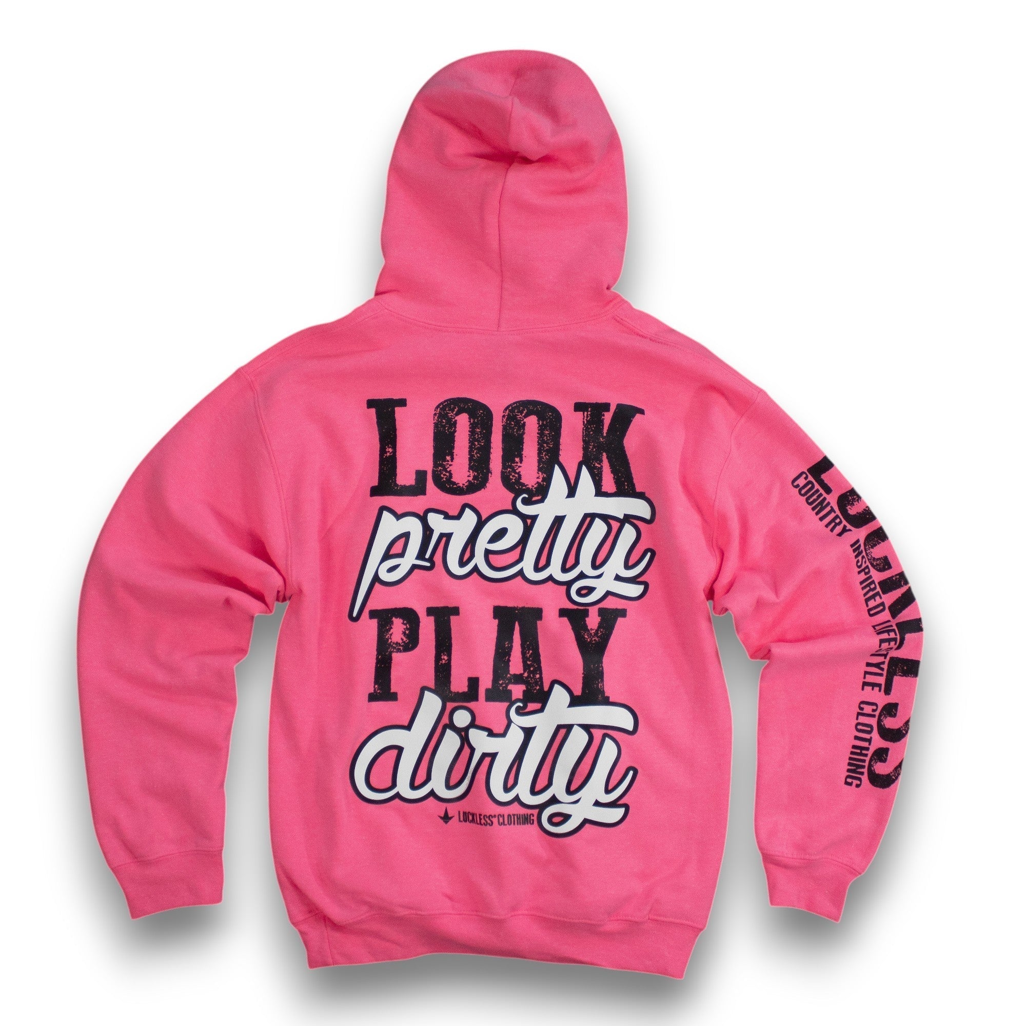 Look Pretty Play Dirty Hoodie - Courbe et Compagnie