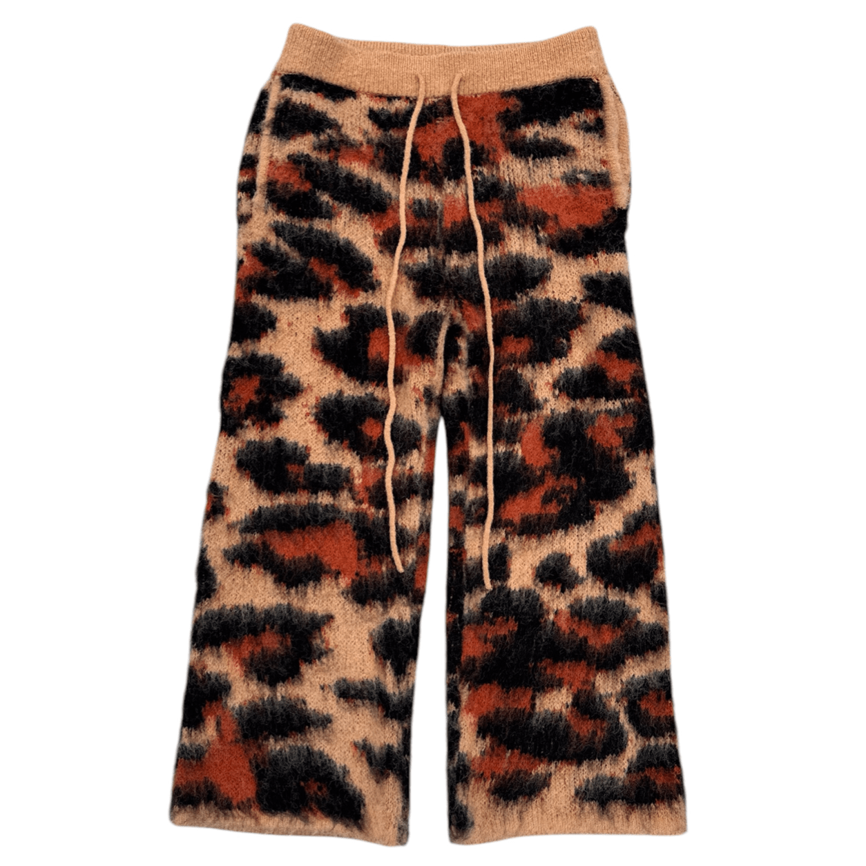 Luxurious Mohair Cheetah Pants in Hand Ready to Ship Limited Edition - Courbe et Compagnie