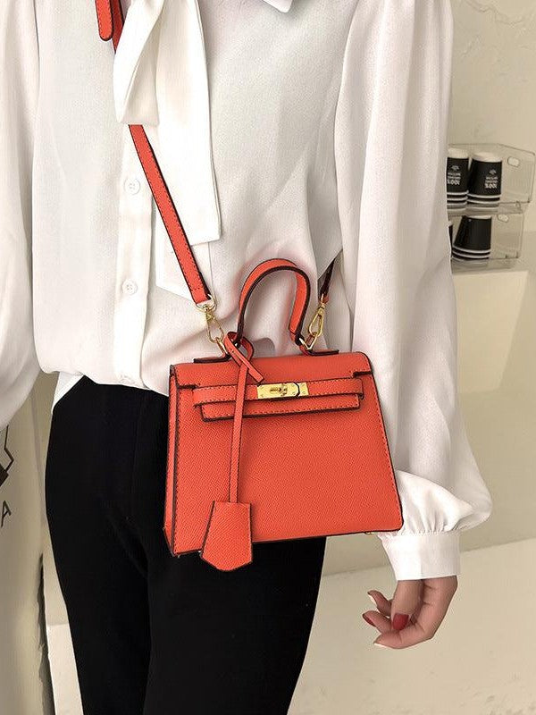 Luxury Cowgirl Kelly Purse – Trendy, High-Fashion Leather Handbag with Adjustable Strap - Courbe et Compagnie