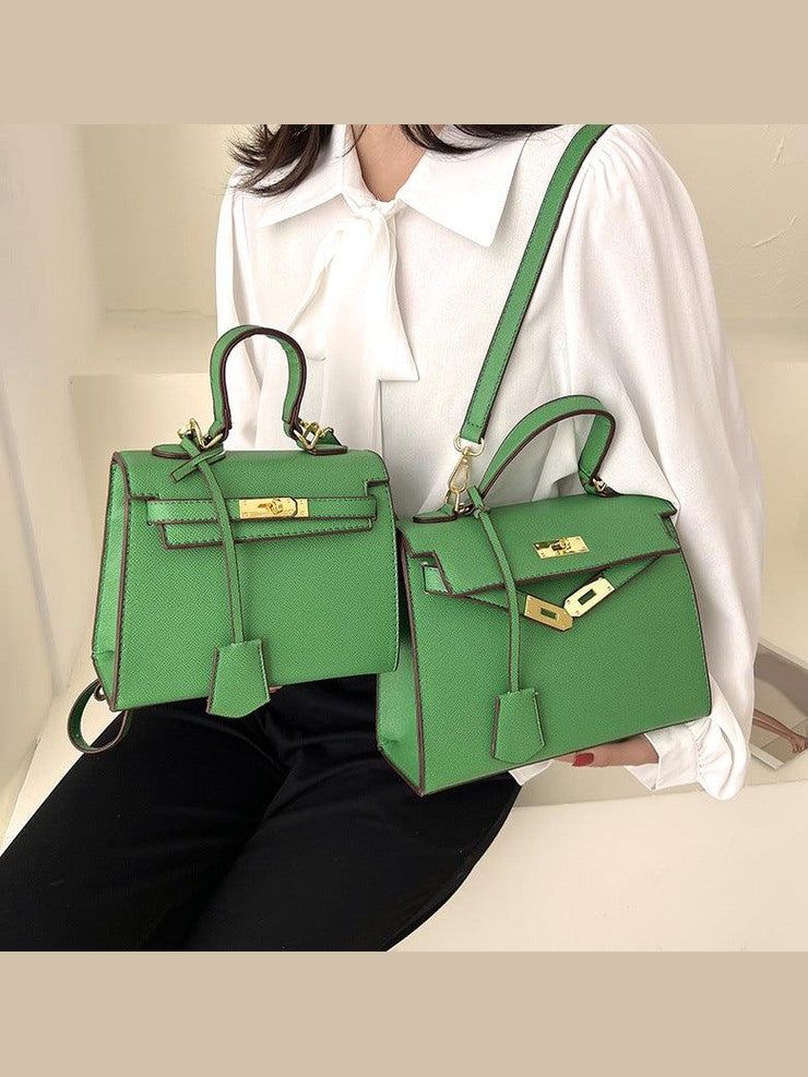 Luxury Cowgirl Kelly Purse – Trendy, High-Fashion Leather Handbag with Adjustable Strap - Courbe et Compagnie
