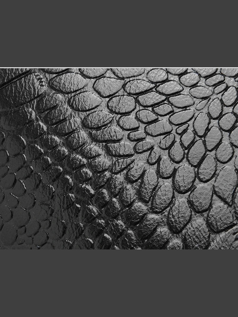 Luxury Crocodile Pattern Handbag for Women | Winter New PU Leather Tassel Shoulder Bag (Brands Design Handle Bag, Lady Purse) - Courbe et Compagnie