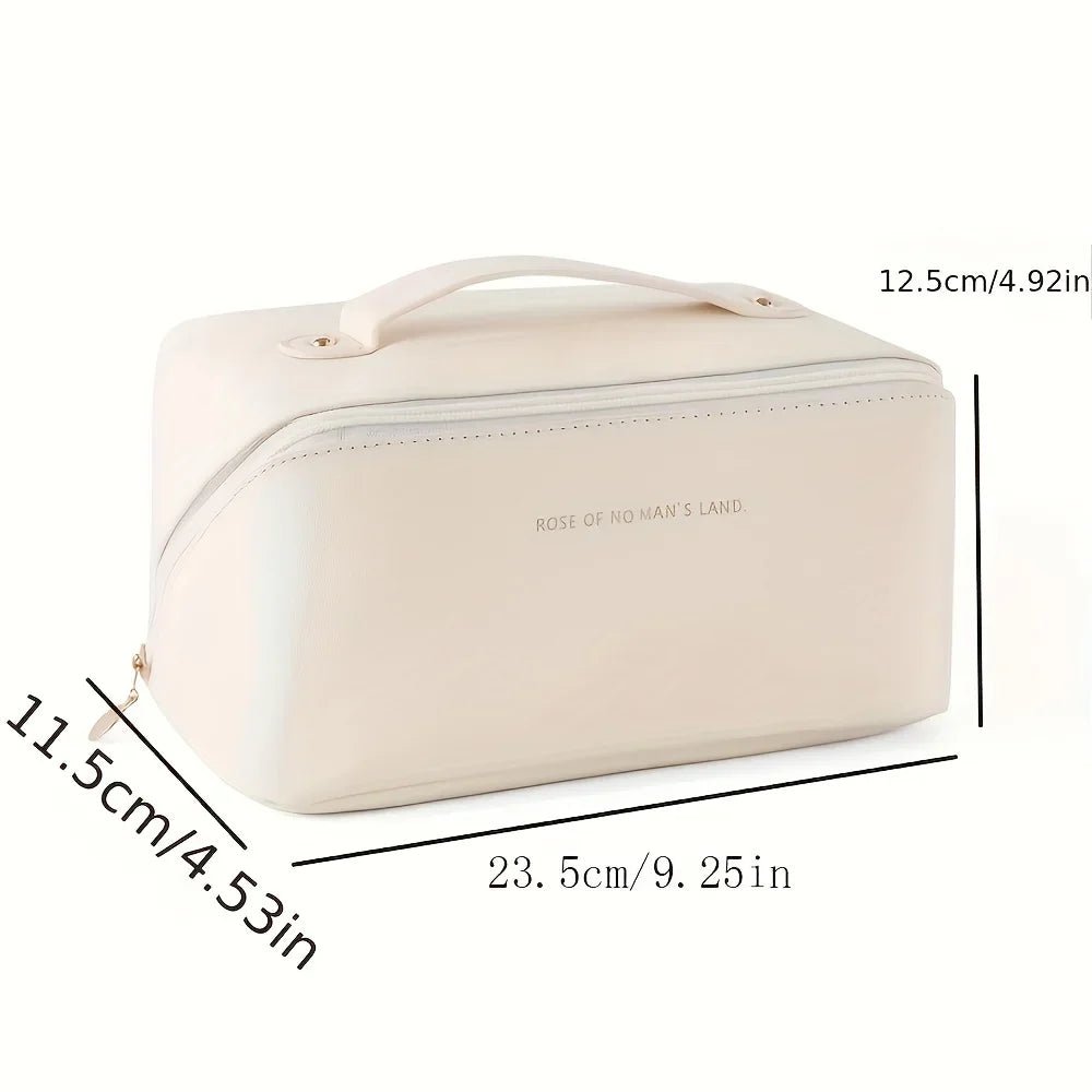 Makeup Organizer Female Toiletry Kit Bag Make Up Case Storage Pouch Luxury Lady Box, Cosmetic Bag, Organizer Bag For Travel Zip - Courbe et Compagnie