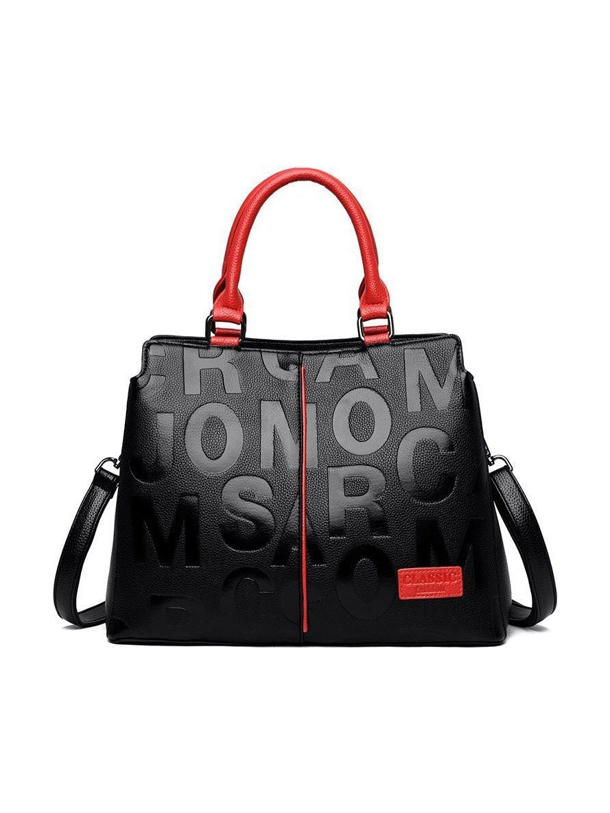 Monogram print shoulder bag Eye Catching Color With Large Capacity Casual Handbag For Ladies And Girls High Quality Luxury Handbags for Women - Courbe et Compagnie