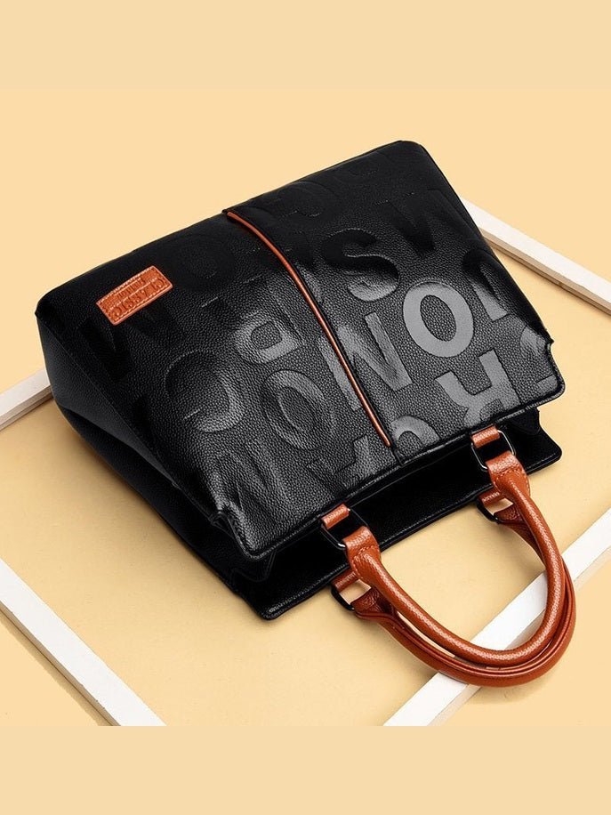 Monogram print shoulder bag Eye Catching Color With Large Capacity Casual Handbag For Ladies And Girls High Quality Luxury Handbags for Women - Courbe et Compagnie