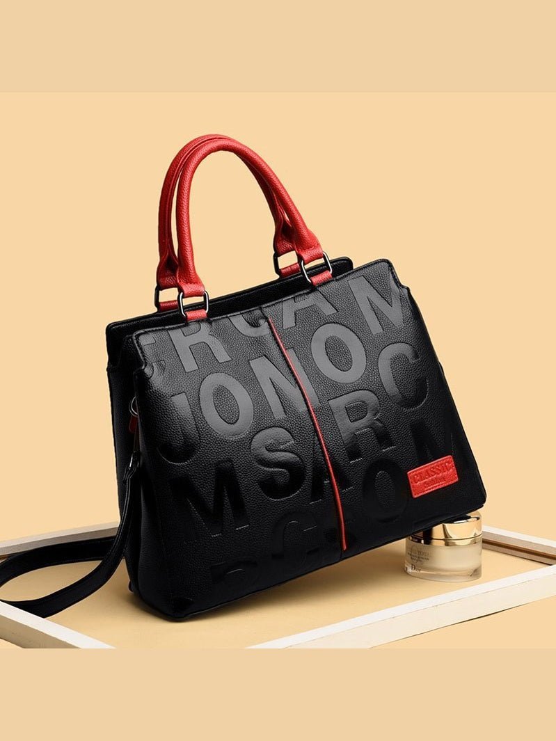 Monogram print shoulder bag Eye Catching Color With Large Capacity Casual Handbag For Ladies And Girls High Quality Luxury Handbags for Women - Courbe et Compagnie