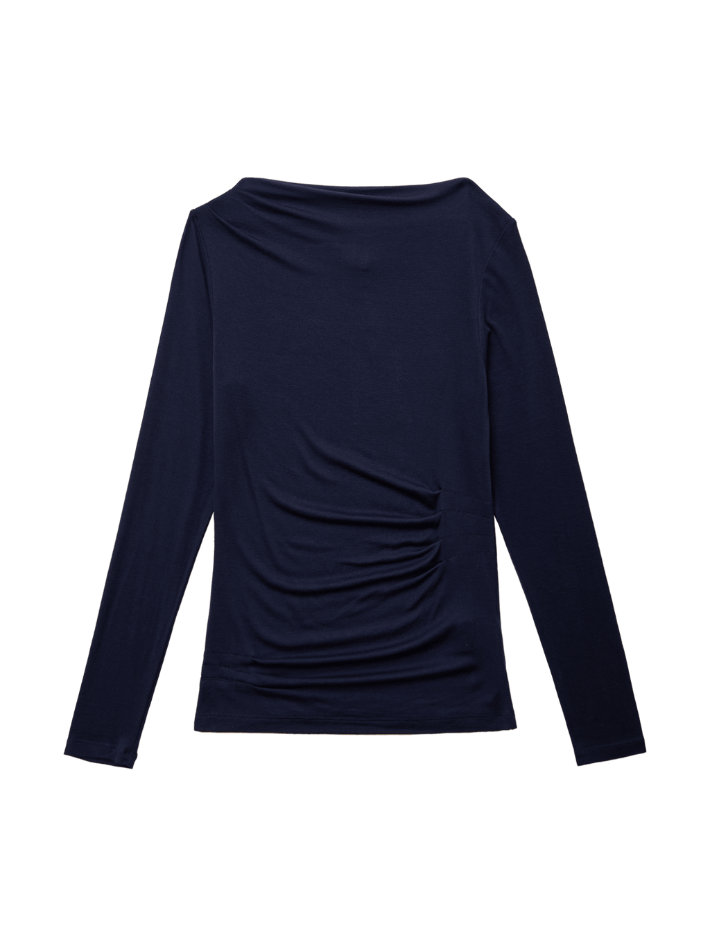 NARAE LONG SLEEVE TOP IN NAVY - Courbe et Compagnie