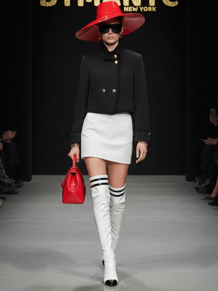 Noir Avant-Garde Jacket • FIFTH AVE New Collection BYMANYC ® New York - Courbe et Compagnie