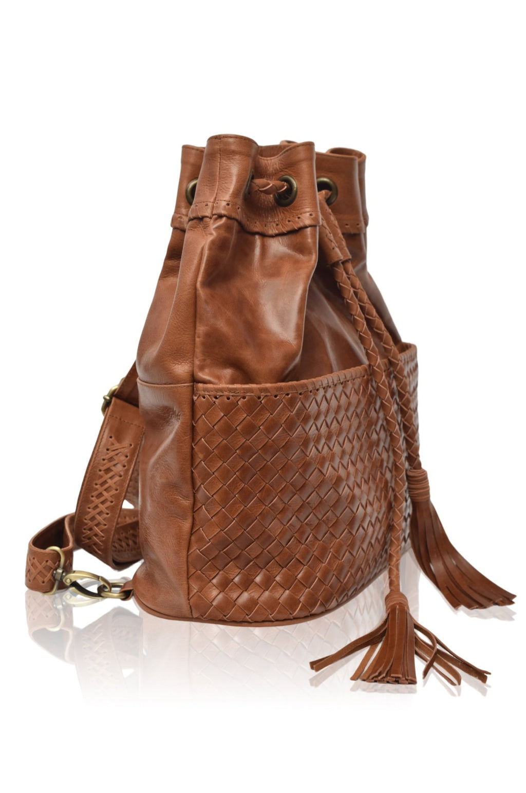 Ocean Alley Convertible Leather Backpack - Courbe et Compagnie
