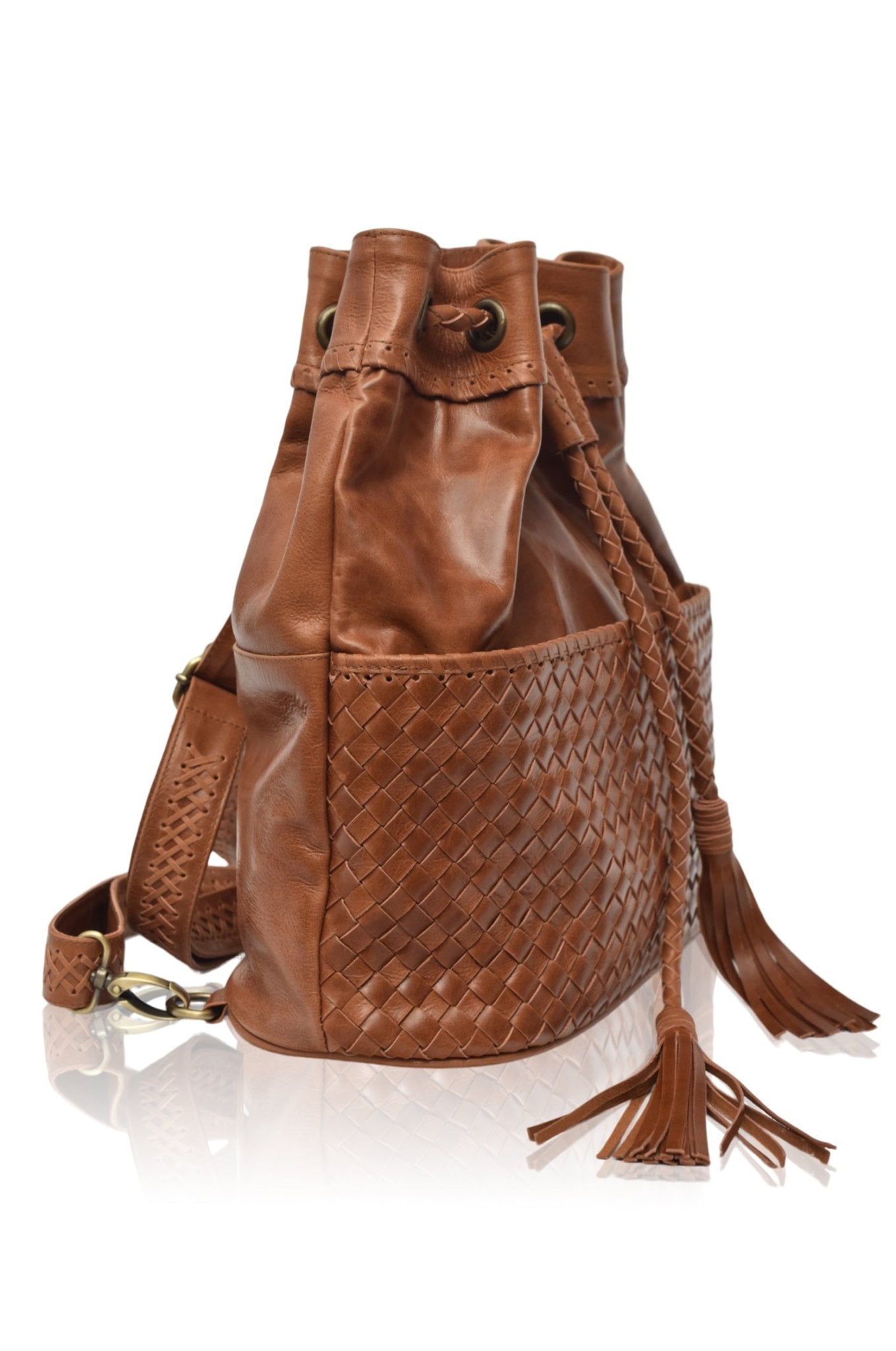 Ocean Alley Convertible Leather Backpack - Courbe et Compagnie