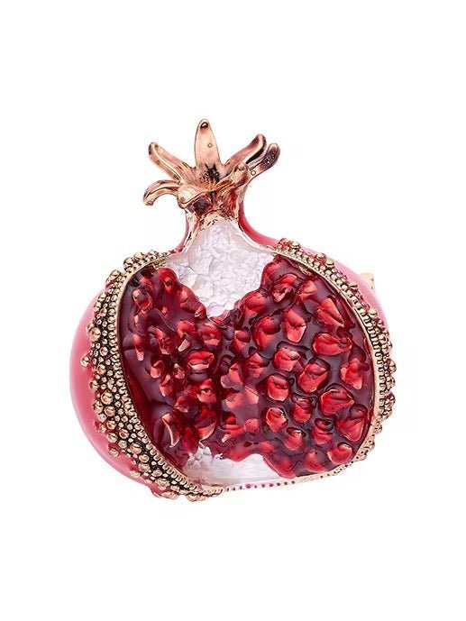 Open Pomegranate Brooch - Courbe et Compagnie