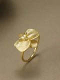 Orchid Flower Ring - Courbe et Compagnie