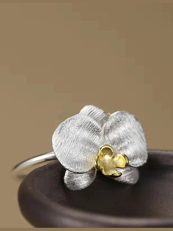 Orchid Flower Ring - Courbe et Compagnie