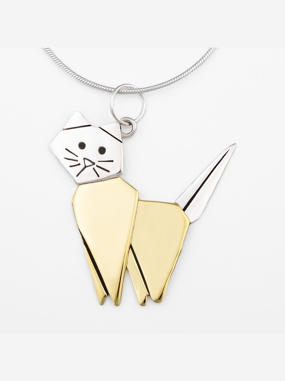 Origami Pet Necklace - Courbe et Compagnie