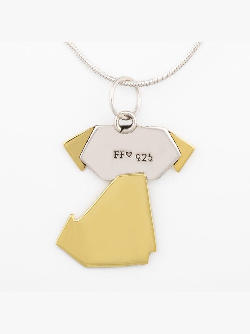 Origami Pet Necklace - Courbe et Compagnie